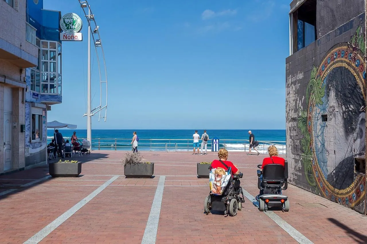 Flatguest Cicer - 3Bdr + Balcony + Beach Las Palmas de Gran Canaria 0*,